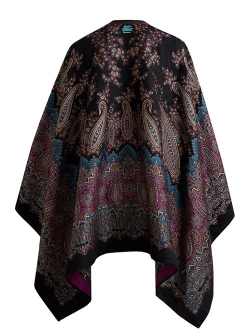 mantella in misto lana con motivi paisley ETRO | WRBD0012AQ241X0886