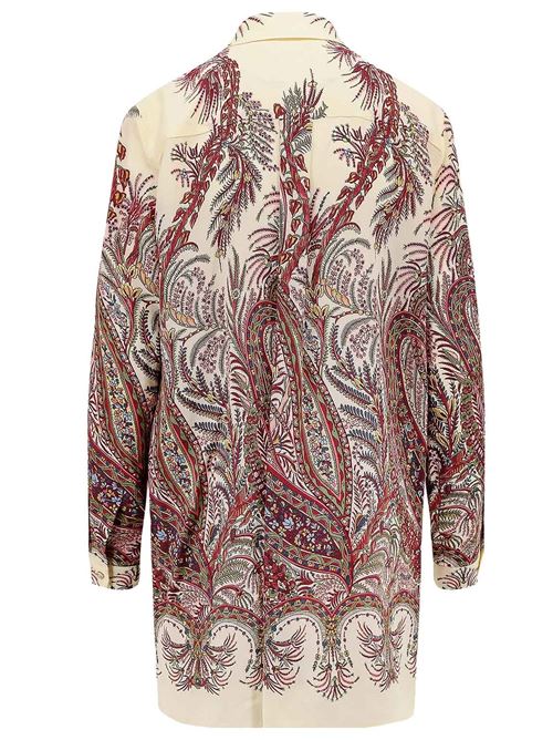 Camicia in seta con stampa piazzata ETRO | WRIA0029AKA36X0801