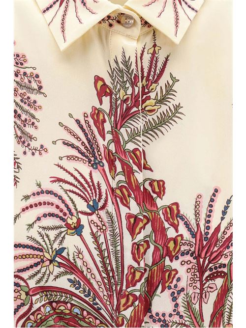 Camicia in seta con stampa piazzata ETRO | WRIA0029AKA36X0801