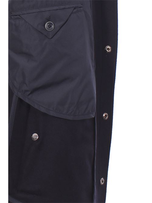 giacca camicia in lana e cashmere HERNO | GI000312U333189200