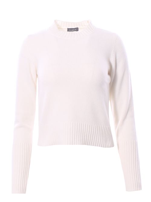 Girocollo corvara in lana seta e cashmere LAVI | BF6WD019TES09364334