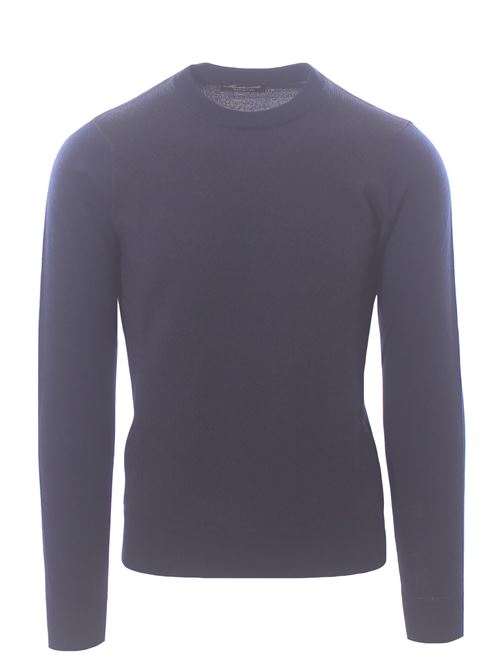 girocollo jacquard in lana merinos MONTEVERDI | DO492R002