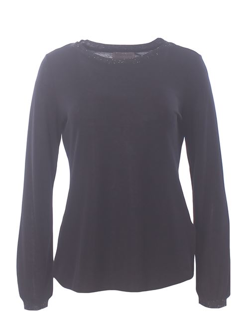 T-shirt in modal e cashmere PUROTATTO | FW250191304155