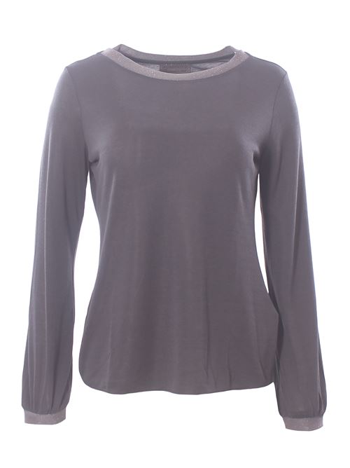 T-shirt in modal e cashmere PUROTATTO | FW250191304308