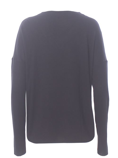 T-shirt collo a v in viscosa e modal PUROTATTO | FW250201412030