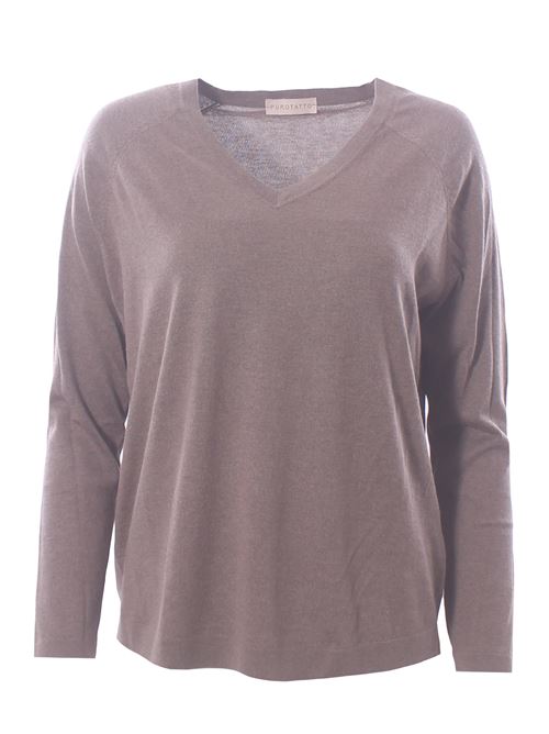 Collo a v in seta e cashmere PUROTATTO | FW25060200167