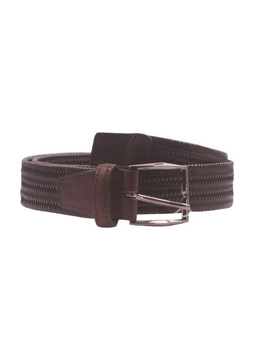 cintura elasticizzata in pelle intrecciata SADDLER'S | PS11082-317/35CFL02