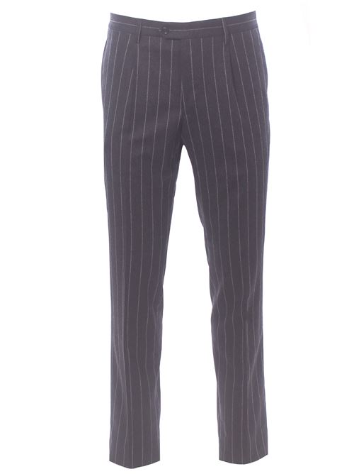 abito gessato in flanella light di lana e cashmere TAGLIATORE | 2SVS20K11-C90055ES833