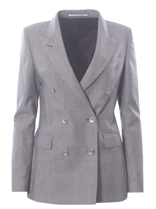 Tailleur doppiopetto check in lana stretch TAGLIATORE | T-PARIGI10BAD150171QN1215