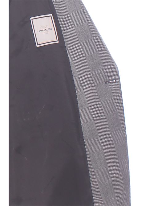 Tailleur doppiopetto check in lana stretch TAGLIATORE | T-PARIGI10BAD150171QN1215