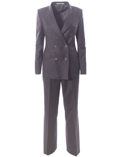 Tailleur doppiopetto in lana e seta TAGLIATORE | T-PARIGI10BAD520038US1227