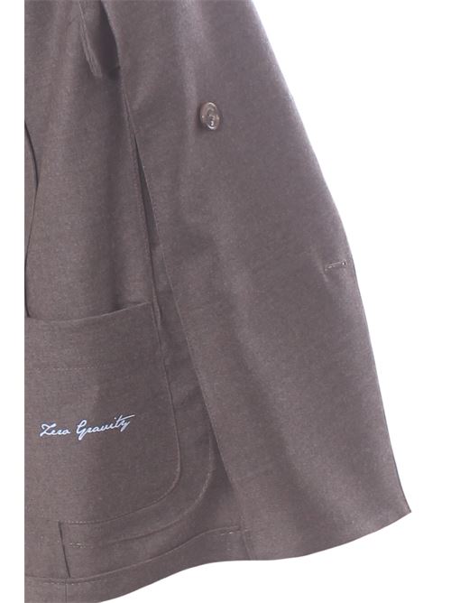 giacca zero gravity doppiopetto in flanella light TOMBOLINI | G113-IRP3U232