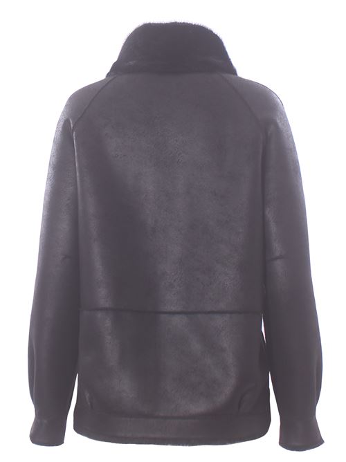 Giaccone reversibile ecopelliccia VLAB | FW560531