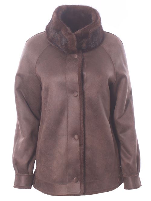 Giaccone reversibile ecopelliccia VLAB | FW5605330