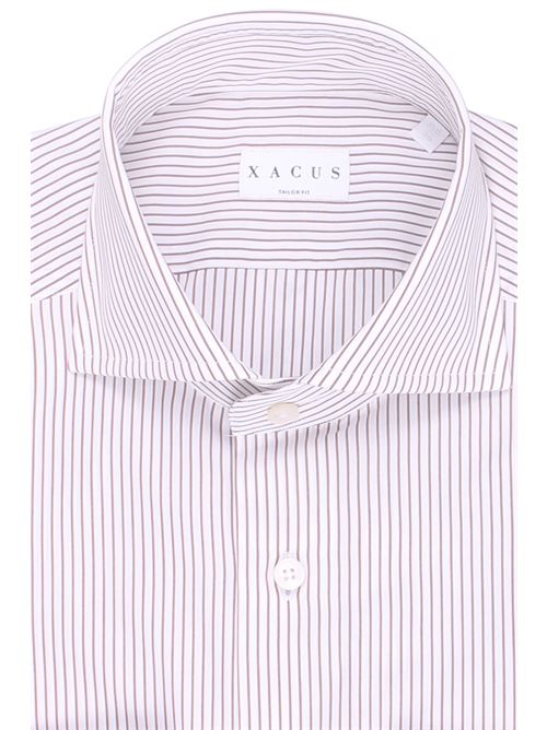 camicia a righe in popeline ritorto XACUS | 11232ML52190