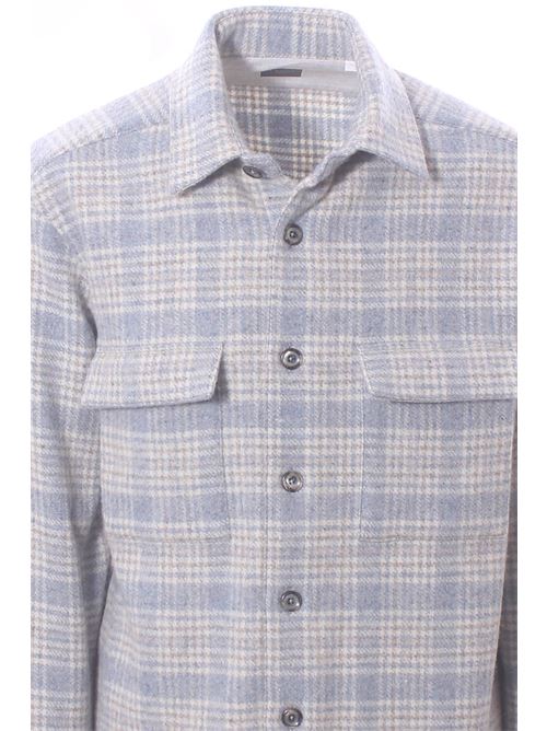 over shirt in flanella check XACUS | 91448ML150001