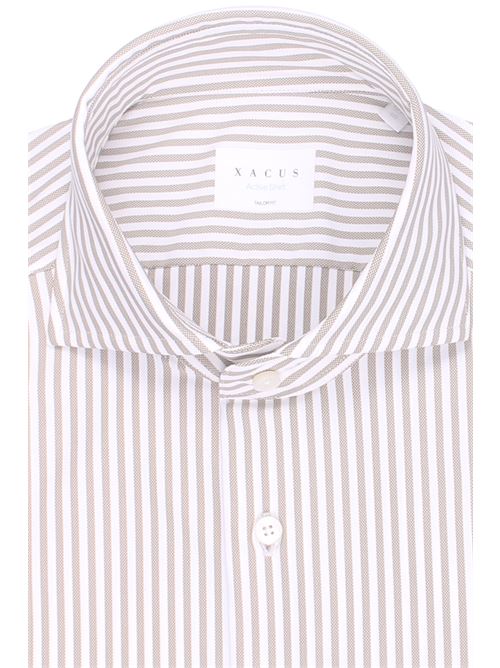 camicia active a righe in jersey tecnico XACUS | 91609MLACT52104