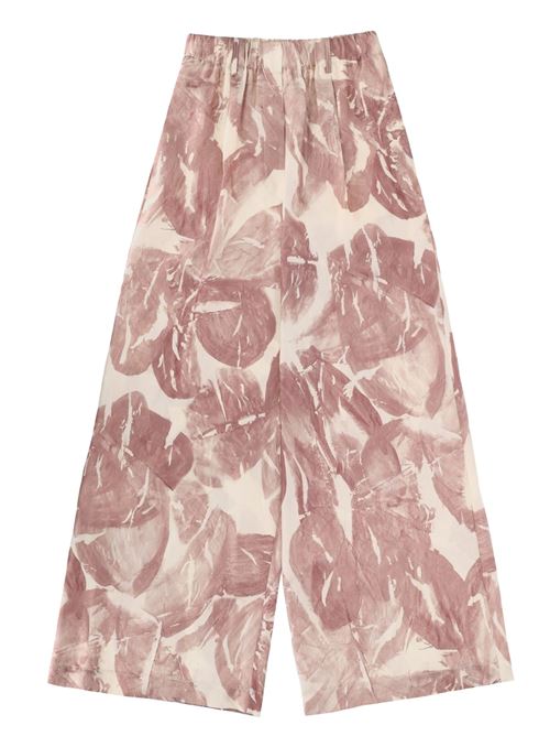 Pantalone brushed print ampio ALYSI | 116136P6031CIPRIA