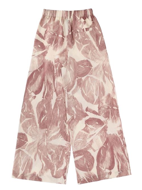 Pantalone brushed print ampio ALYSI | 116136P6031CIPRIA
