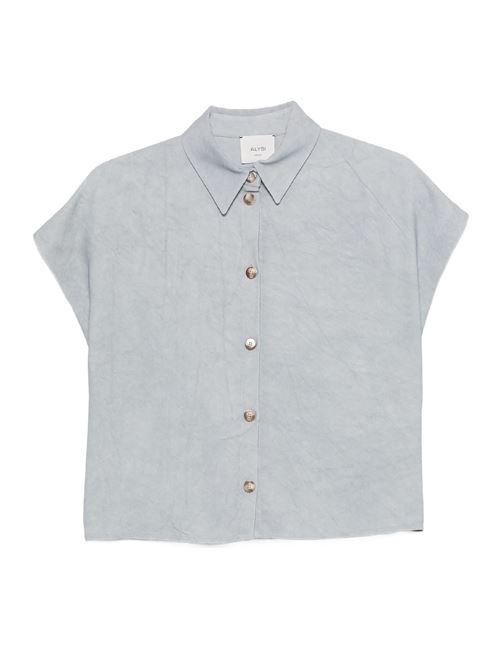 camicia cropped ALYSI | 116243P6028DENIM