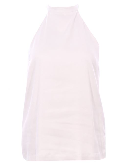 Top dainetto halter ALYSI | 116247P6021GESSO