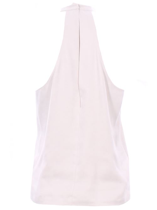 Top dainetto halter ALYSI | 116247P6021GESSO