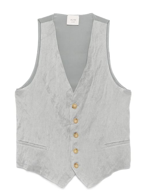 gilet bimaterico ALYSI | 116258P6204GRIGIO