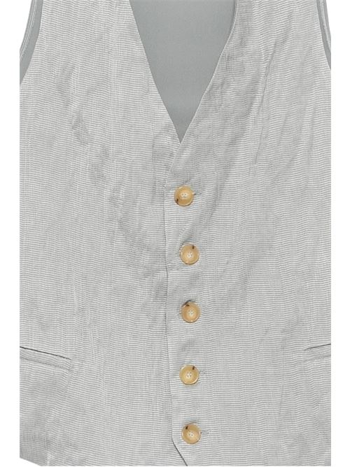 gilet bimaterico ALYSI | 116258P6204GRIGIO