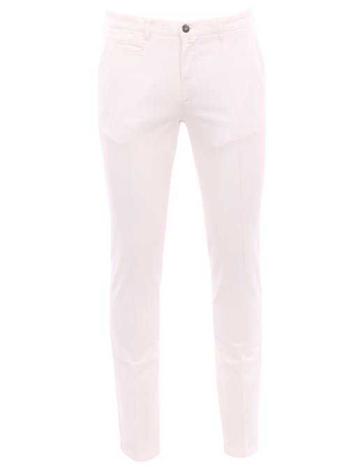 pantalone in cotone e lino stretch BRIGLIA | BG05-3255875120