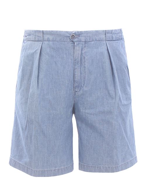bermuda in chambray BRIGLIA | COLVILLED-1595111