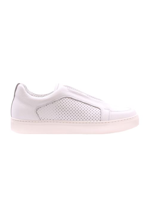 sneakers in cervo con elastici CALCE | X1911MAGNUMBLANCO