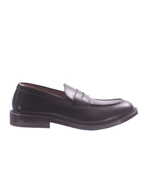 mocassini in pelle CALCE | X1924ROVERANTICBROWN