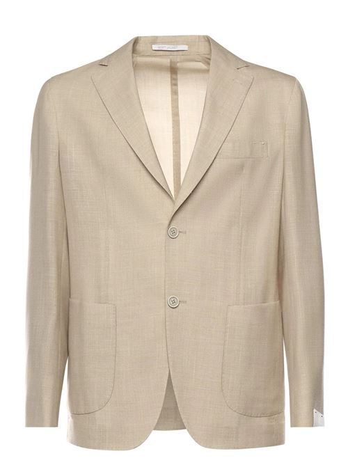 giacca soft in lana, seta e lino ELEVENTY | M75GIAC12-TES0I045102