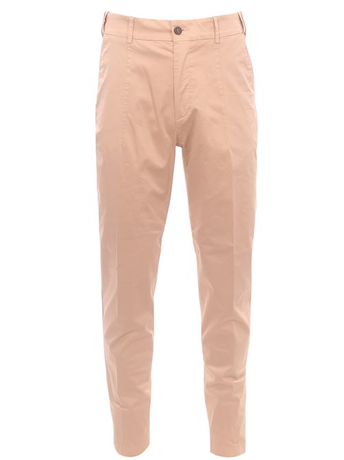 pantalone in raso di cotone stretch ELEVENTY | M75PANM01-TET0M019102