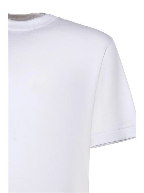 t-shirt effetto doppio capo ELEVENTY | M75TSHM04-TES0M23701-13