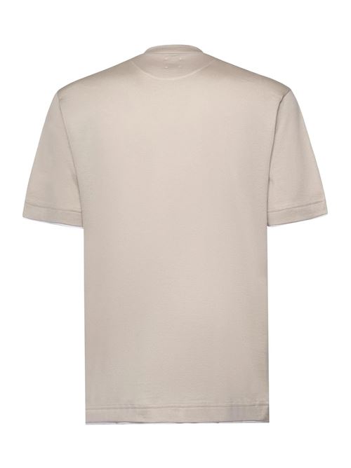t-shirt effetto doppio capo ELEVENTY | M75TSHM04-TES0M23703-01