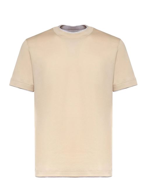 t-shirt effetto doppio capo ELEVENTY | M75TSHM04-TES0M237102-13
