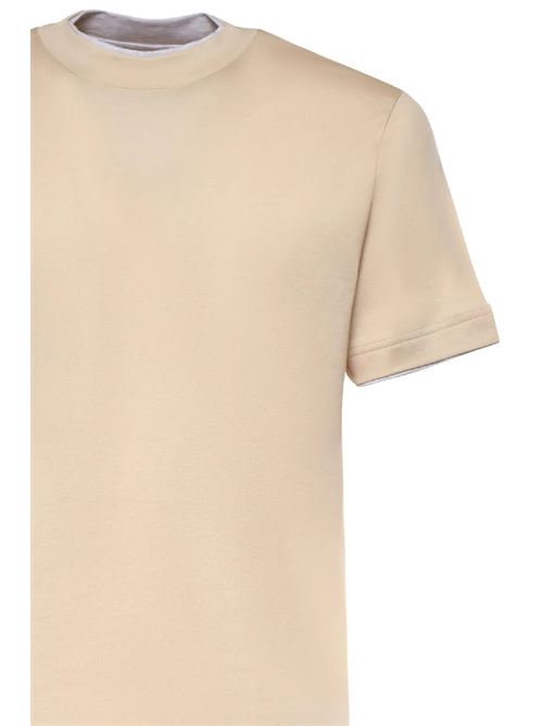 t-shirt effetto doppio capo ELEVENTY | M75TSHM04-TES0M237102-13