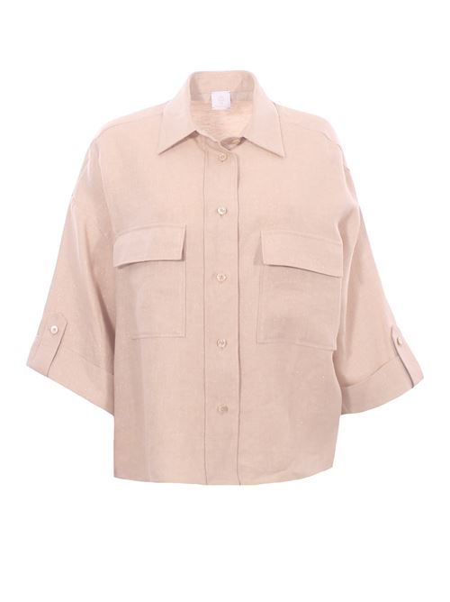 Camicia in lino lame' ELEVENTY | M80CAMM02TESM068173