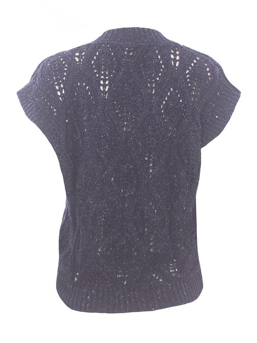 Collo a v in lino e cotone ELEVENTY | M81MAGM07MAG0K03611N