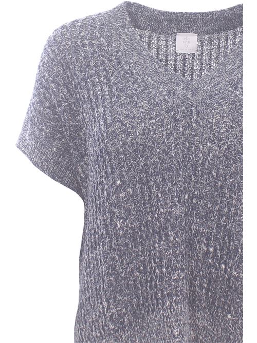Collo a v in lino e cotone ELEVENTY | M81MAGM17MAGM01911