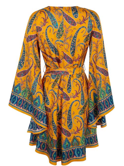 Abito in seta in stampa paisley ETRO | WRHA0523AKG16X0851