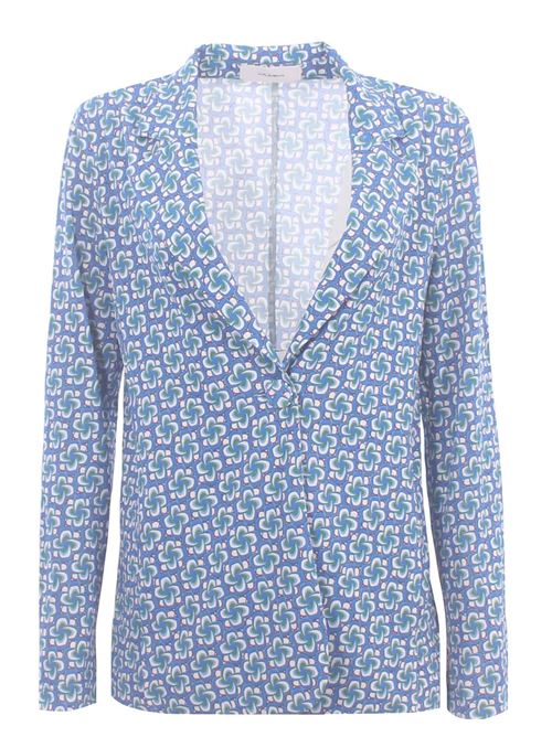 Giacca mini mouline' in jersey stampato MALIPARMI | JD648570675A8190