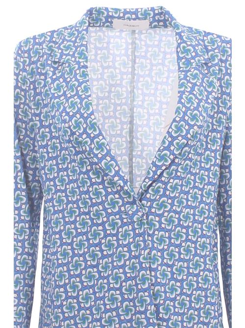 Giacca mini mouline' in jersey stampato MALIPARMI | JD648570675A8190