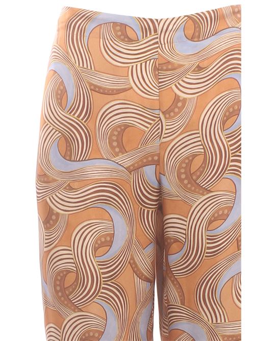 Pantaloni in seta stampata MALIPARMI | JH807631027A4164