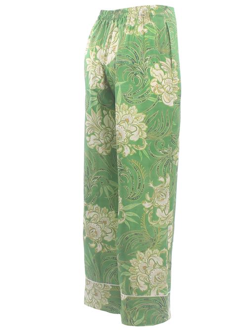 Pantaloni in seta stampata MALIPARMI | JH807631027D6096