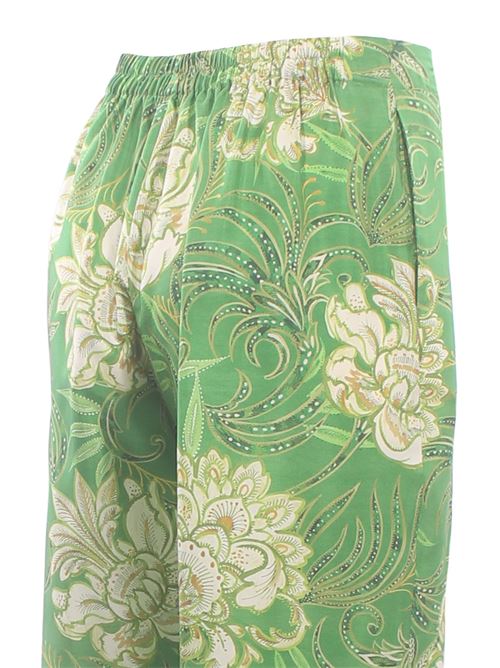 Pantaloni in seta stampata MALIPARMI | JH807631027D6096