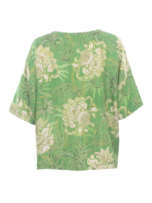 Blusa in seta stampata MALIPARMI | JM559031027D6096