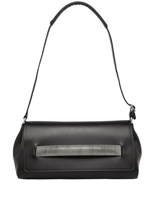 Borsa gossip longuette alba chain in pelle ORCIANI | B02222ALBACHAINNERO