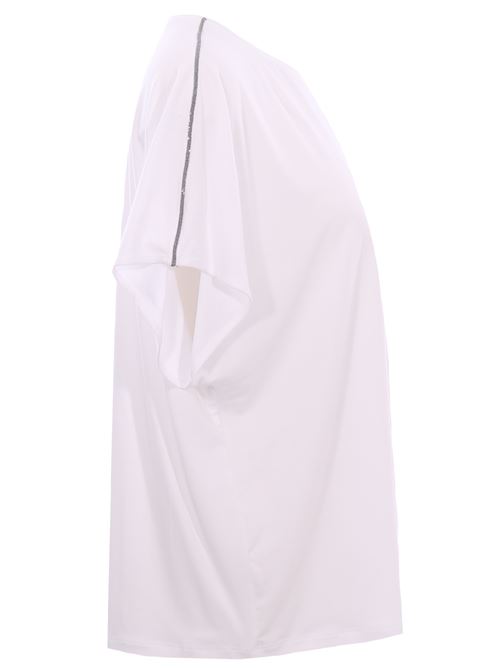 T-shirt kimono in jersey di viscosa PUROTATTO | SS260161418310
